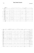 BASS CLARINET CONCERTO (solo bass clarinet and wind band)