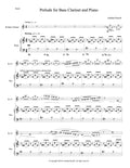PRELUDE FOR BASS CLARINET AND PIANO