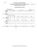 PROCESSION AND BURLESQUE (flute, bass clarinet, electric guitar, piano, bass)