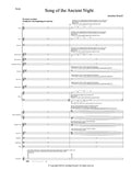 SONG OF THE ANCIENT NIGHT (wind band)