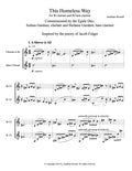 THIS HOMELESS WAY (clarinet and bass clarinet)