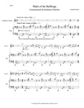 WALTZ OF THE BULLFROGS (contrabass clarinet or bass clarinet and piano)