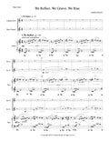 WE REFLECT, WE GRIEVE, WE RISE (clarinet, bass clarinet, and piano)