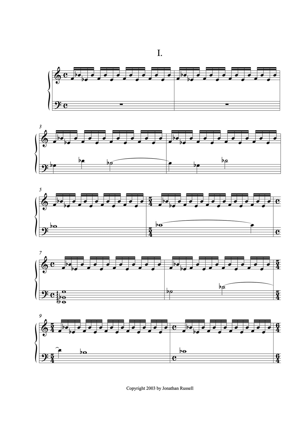 FOUR MEDITATIONS (solo piano)