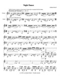 Night Dance (clarinet and guitar)