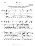 STRAVINSKY: PETRUSHKA (2 clarinets and bass clarinet)