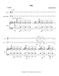 TRIO FOR VIOLIN, BASS CLARINET AND PIANO